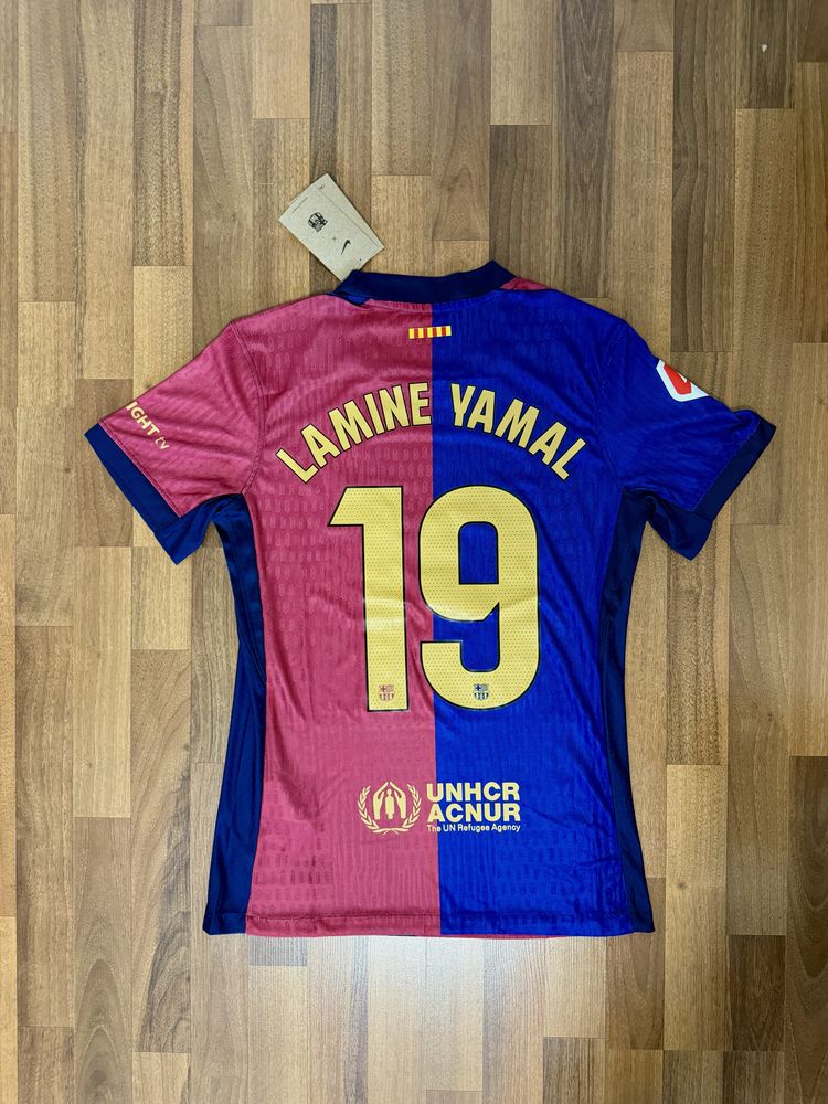 Tricou Fotbal Lamine Yamal Barcelona X Travis Scott (Players Version)