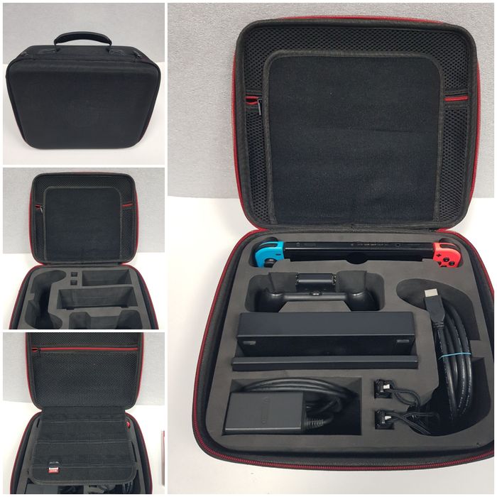 Nintendo Switch pachet complet+geanta transport+husa mica+joc M&L Bro