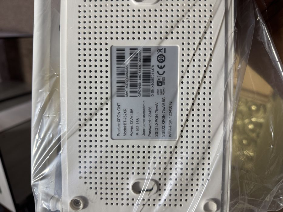Wifi router Pon Onu 5G