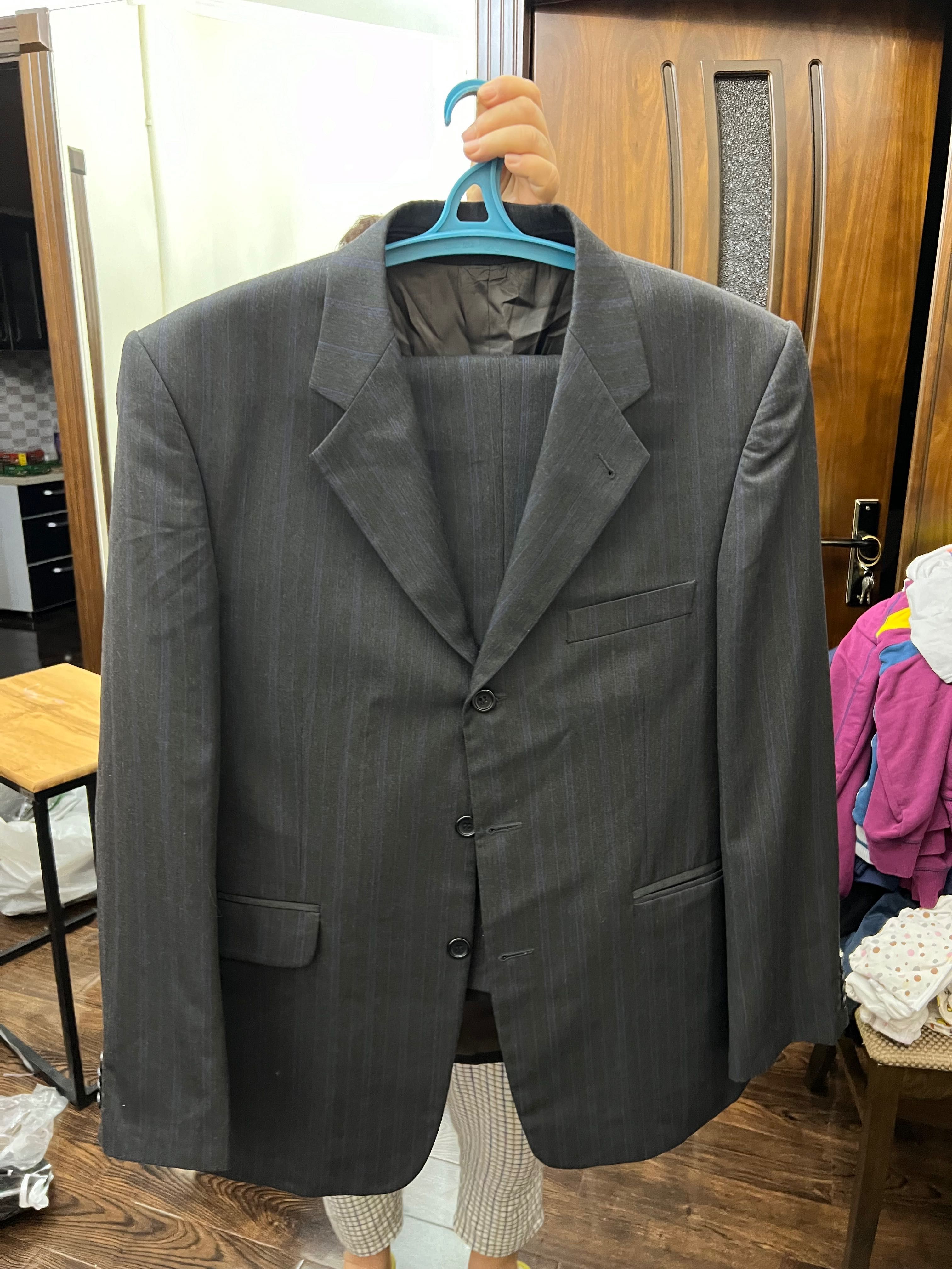 Мужской костюм пиджак брюки размер 56 XL Италия Regular brend