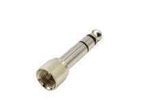 Переходник для наушников адаптер mini jack 3,5mm на jack 6,3 с резьбой