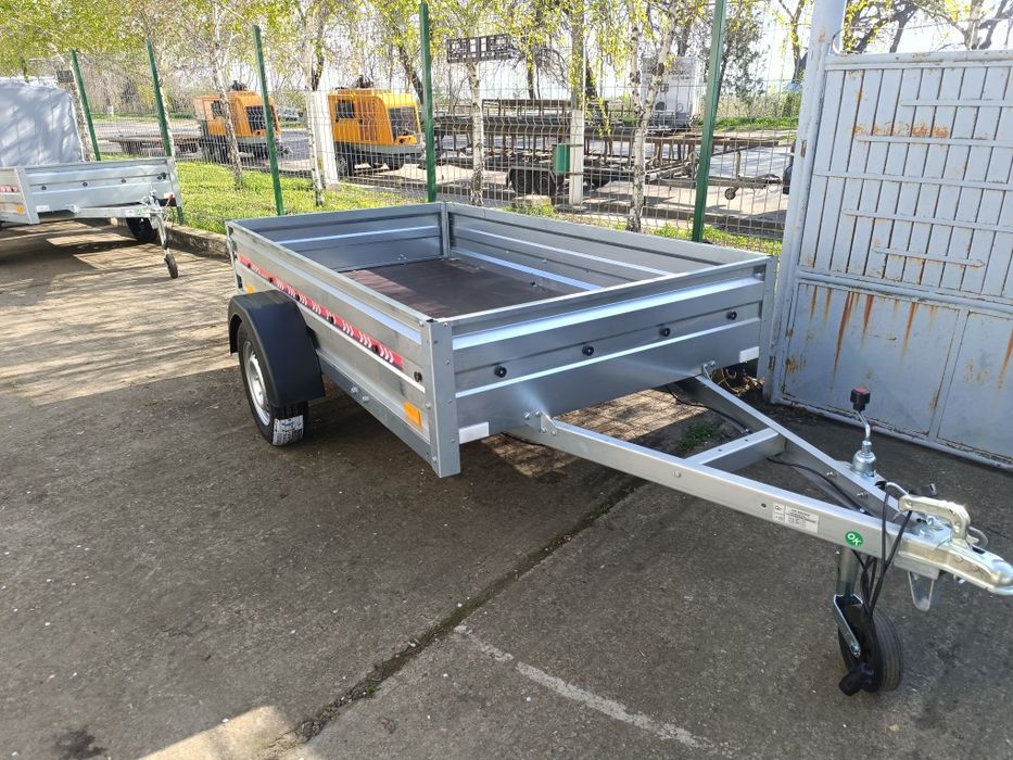 Remorca 750 kg 2.4 x 1.25 m , Valahaia cu șasiu intarit