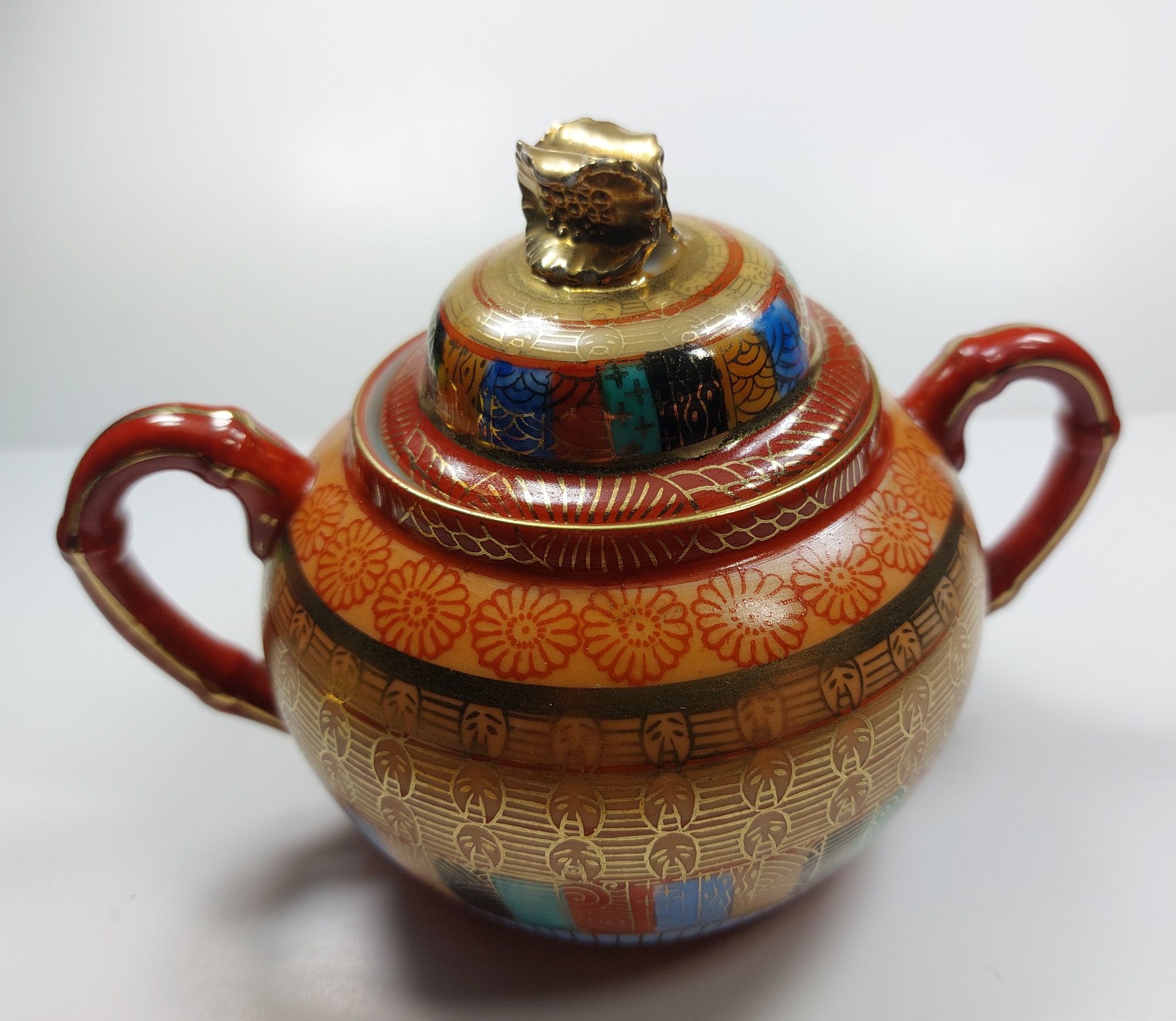 Ceramica portelan Kutani Japonia Arta Orientala
