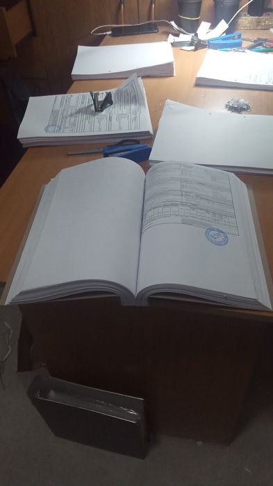 Услуга по переплету и подшивке