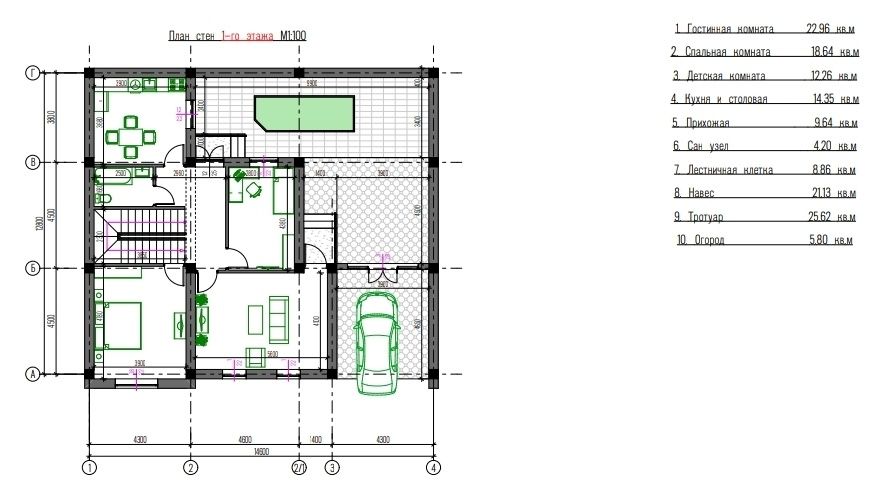 Жондор марказида《HI-TECH》усулида замонавий КОТТЕДЖЛАР