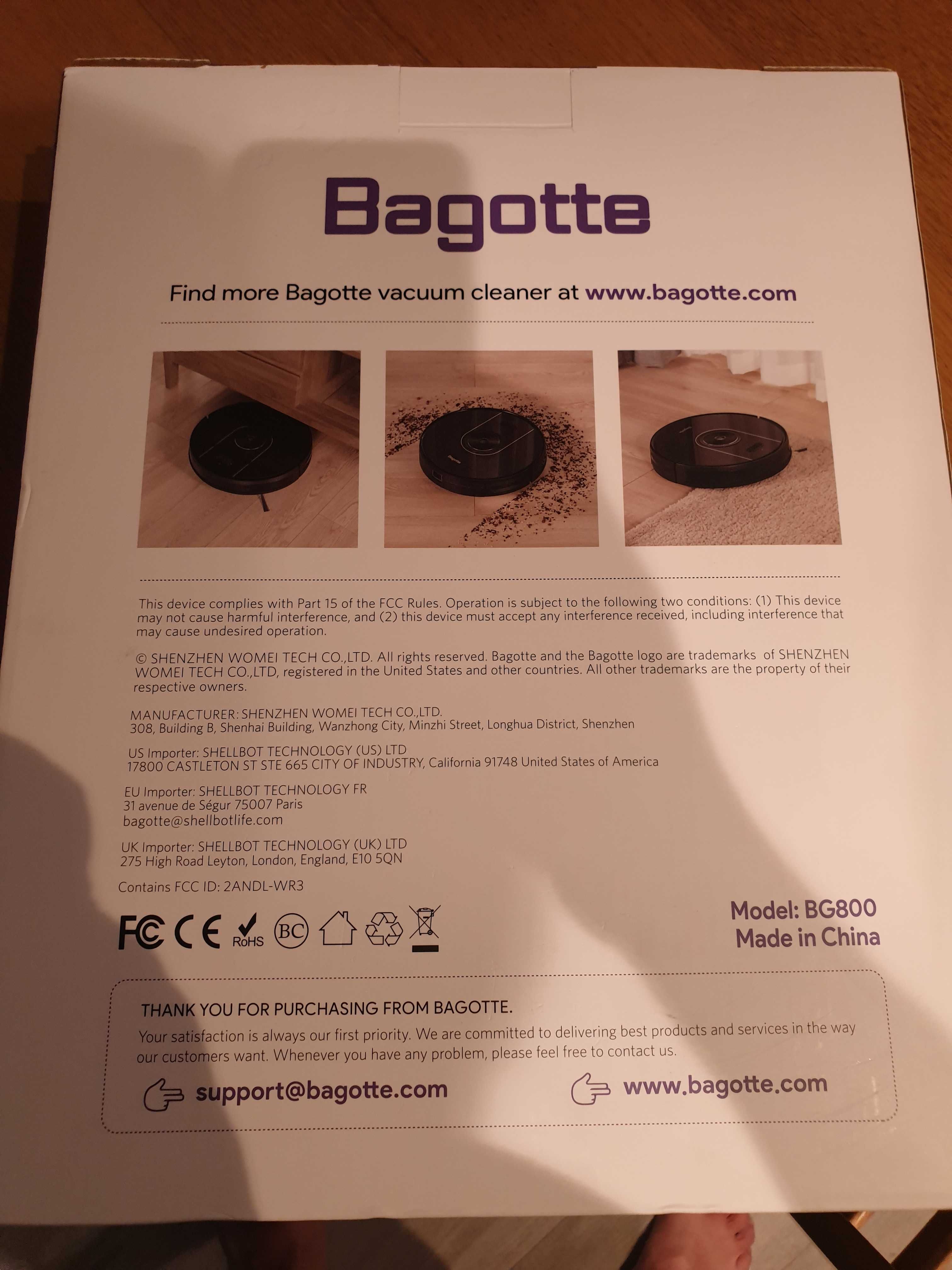Мултифункционален робот за вакуум "BAGOTTE BG800"