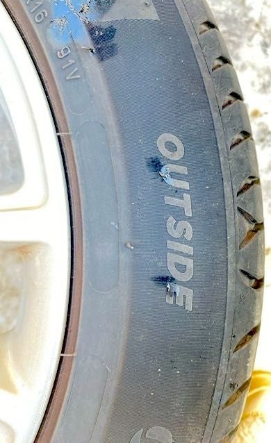 MICHELIN anvelope vara 205/55/R16 + Jante FORD 16"