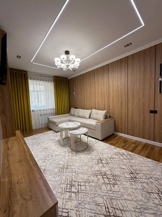 Чиланзар-Ц квартал 1в2/4/5 балкон 1,5х6 авторский ремонт обстановкой