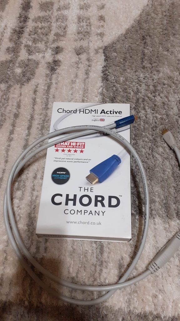 Chord Active Silver Plus HDMI,4K