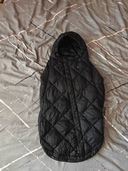 Sac iarna pentru carucior / scoica Cybex Snogga Mini 2 negru, impecabi