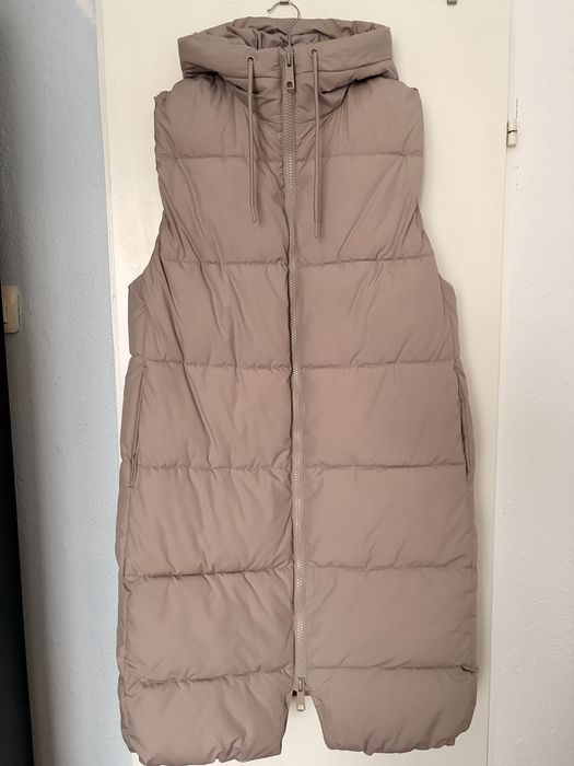 Дамски бежов елек H&M