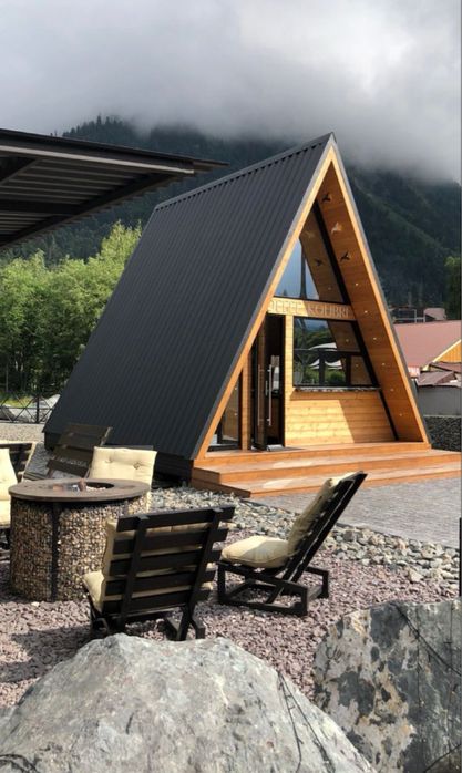 Executam cabane tip Afrem si casa de locuit din lemn