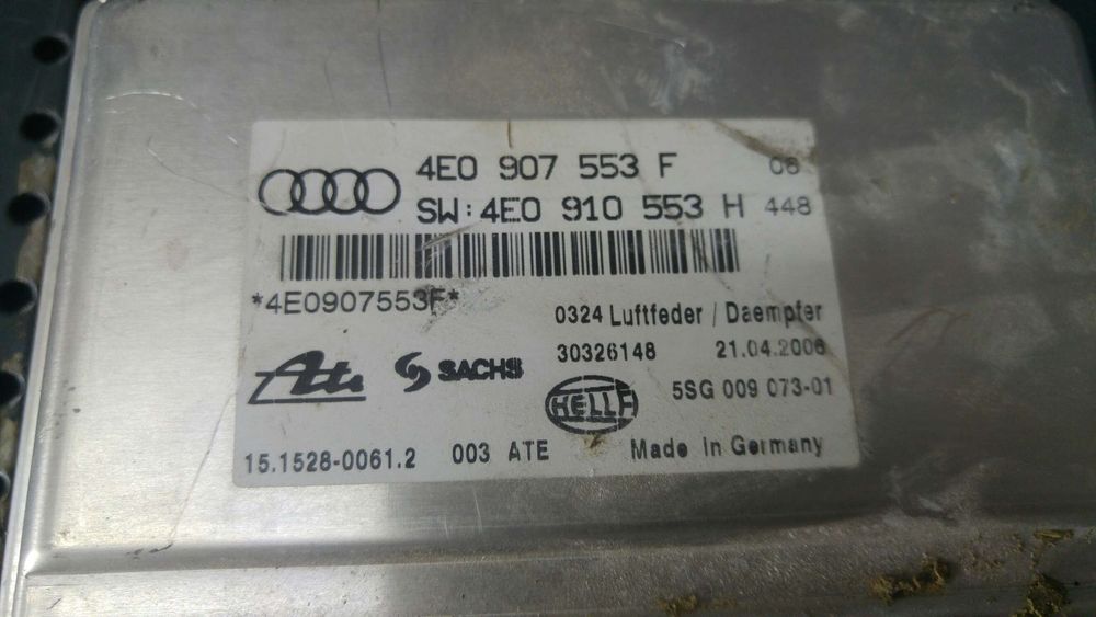 Calculator suspensii audi a8 d3 4e2 4e8 4e0907553f 4e0910553h 30326148