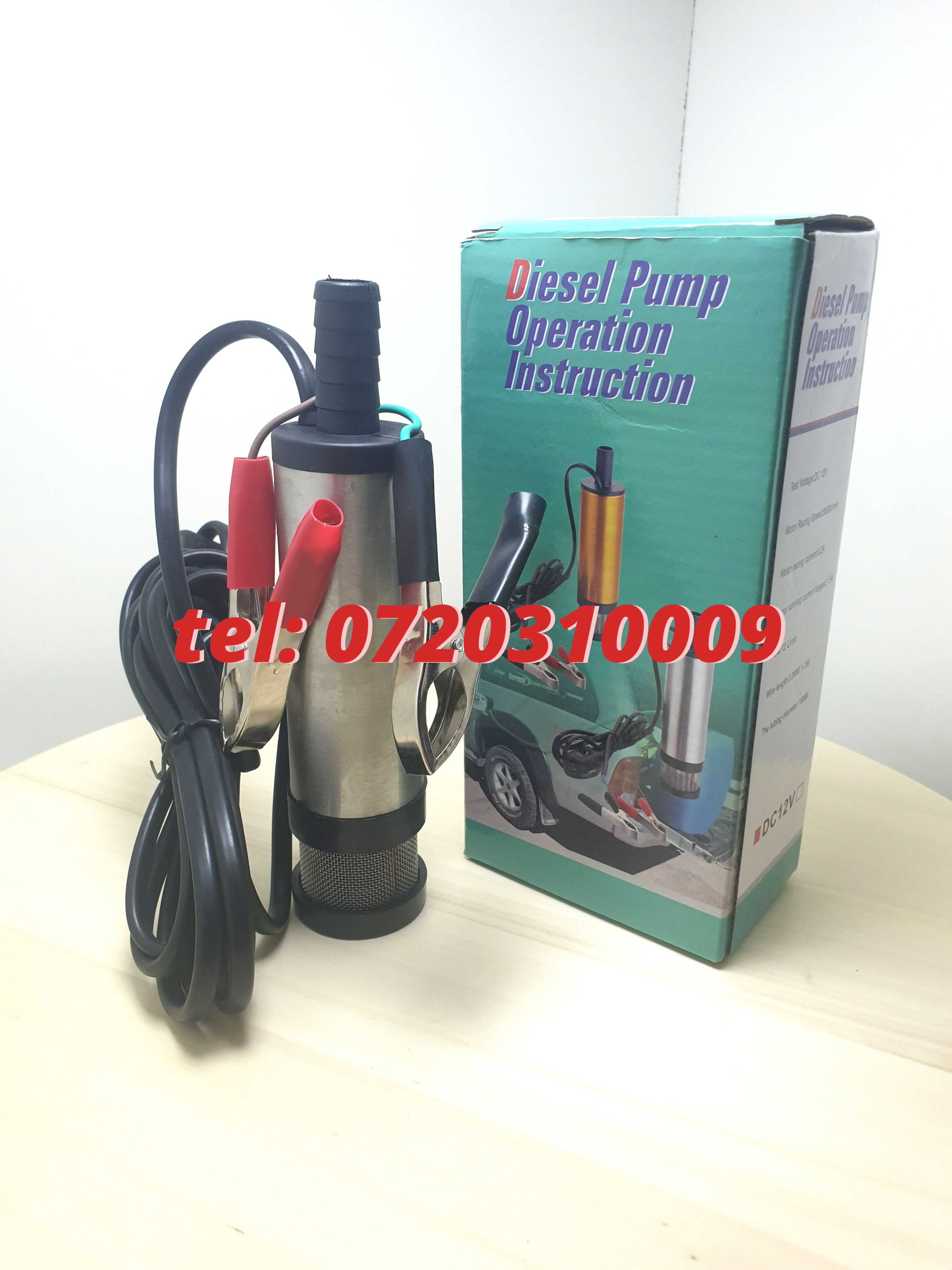 Pompa Submersibila Cu Ulei 12v  230v 38mm