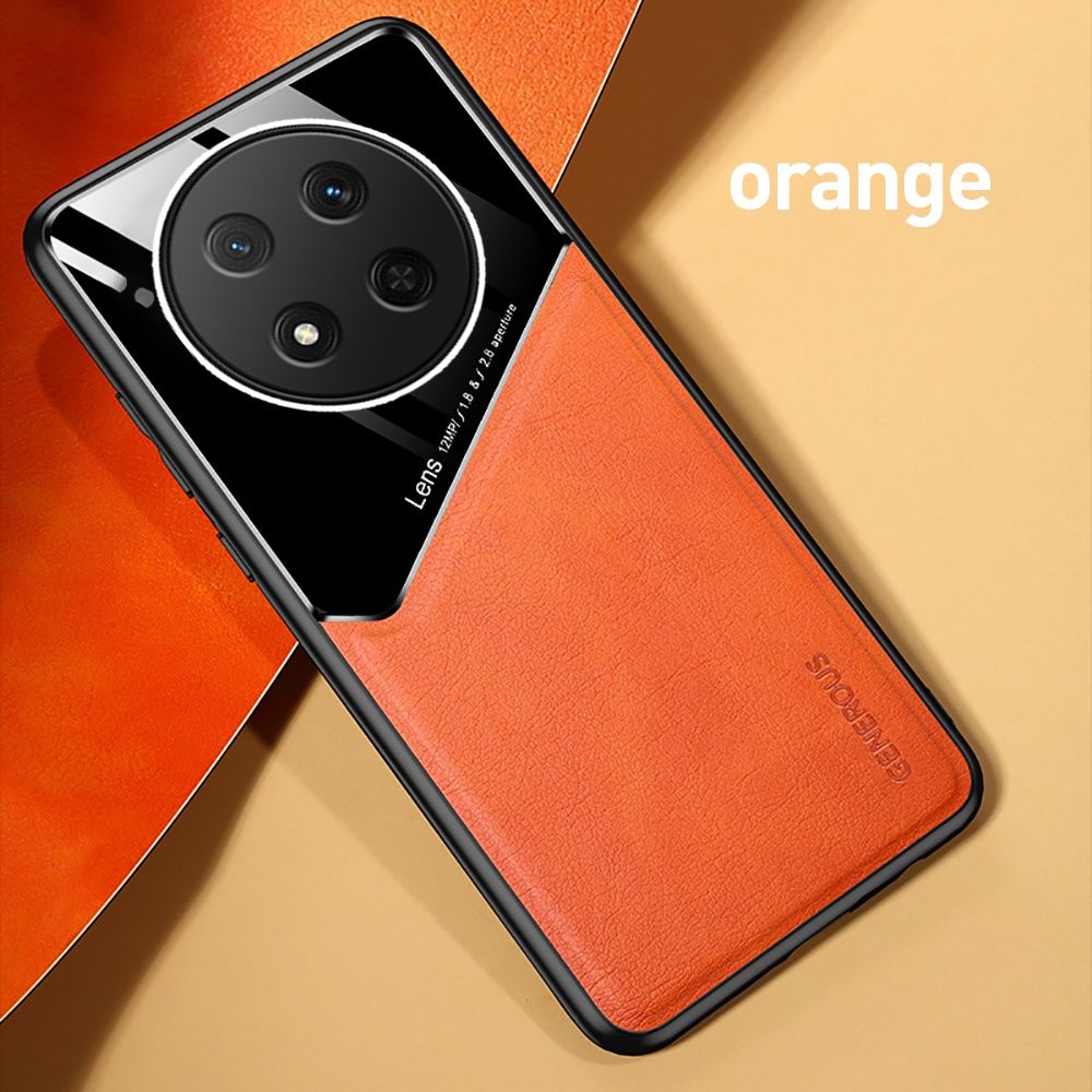 Honor Magic 7 Lite / GENEROUS Кожен кейс гръб с магнит