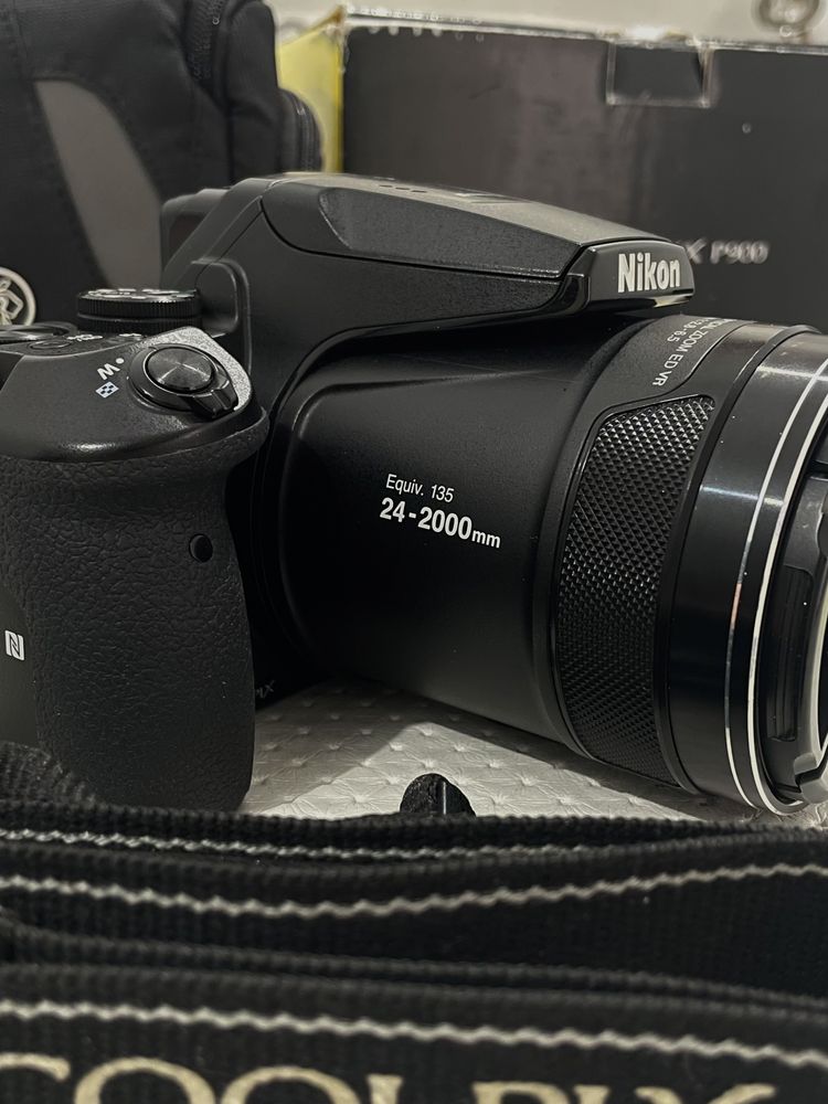 Nikon Coolpix p900 фотоаппарат 24mm-2000mm 83x оптический зум полный