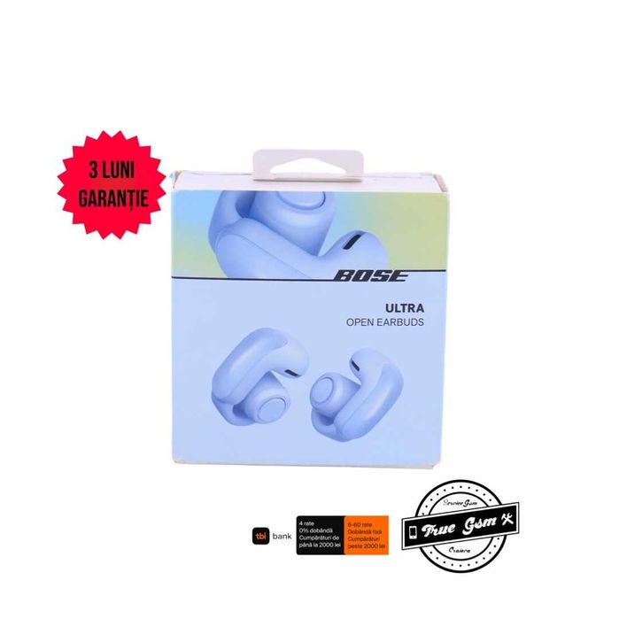 Casti Bose Open Eardsbuds Ultra Moonstone Blue | TrueGSM