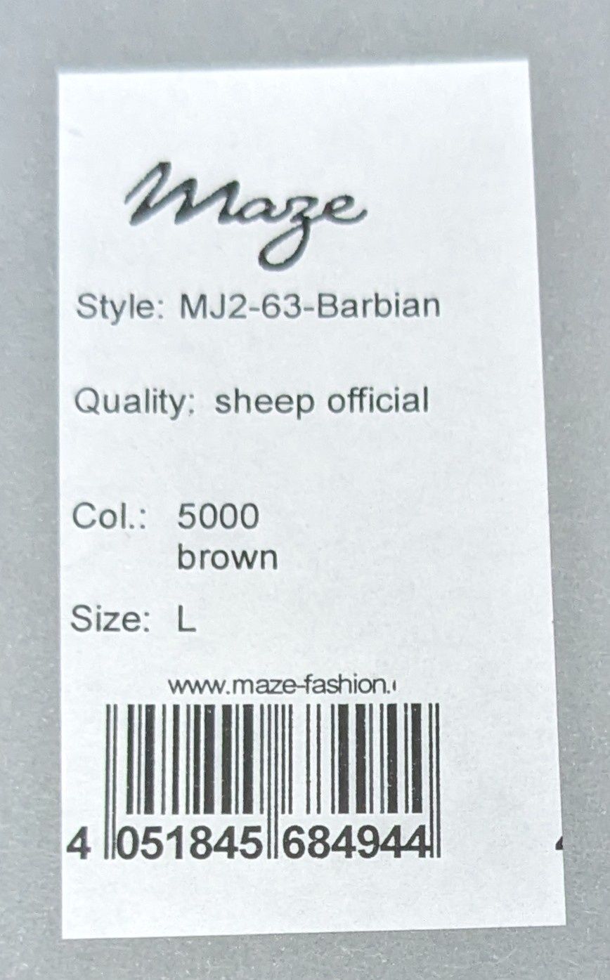 Мъжко кожено яке Maze - размер L