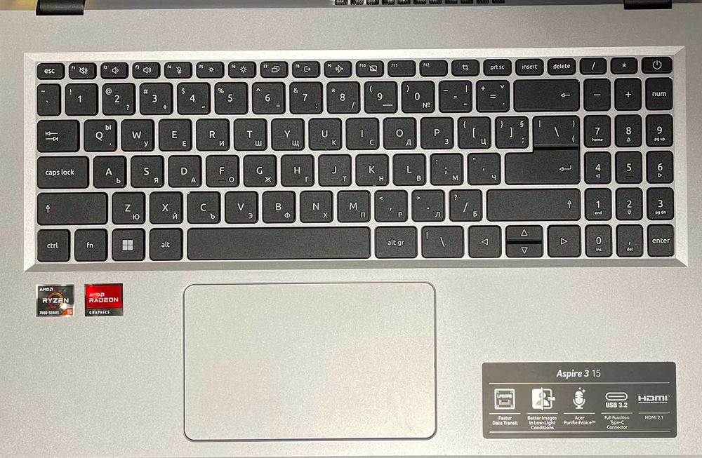 Лаптоп ACER Aspire 3 A315-24P-R2AS Ryzen 5 16 Ram 512 SSD