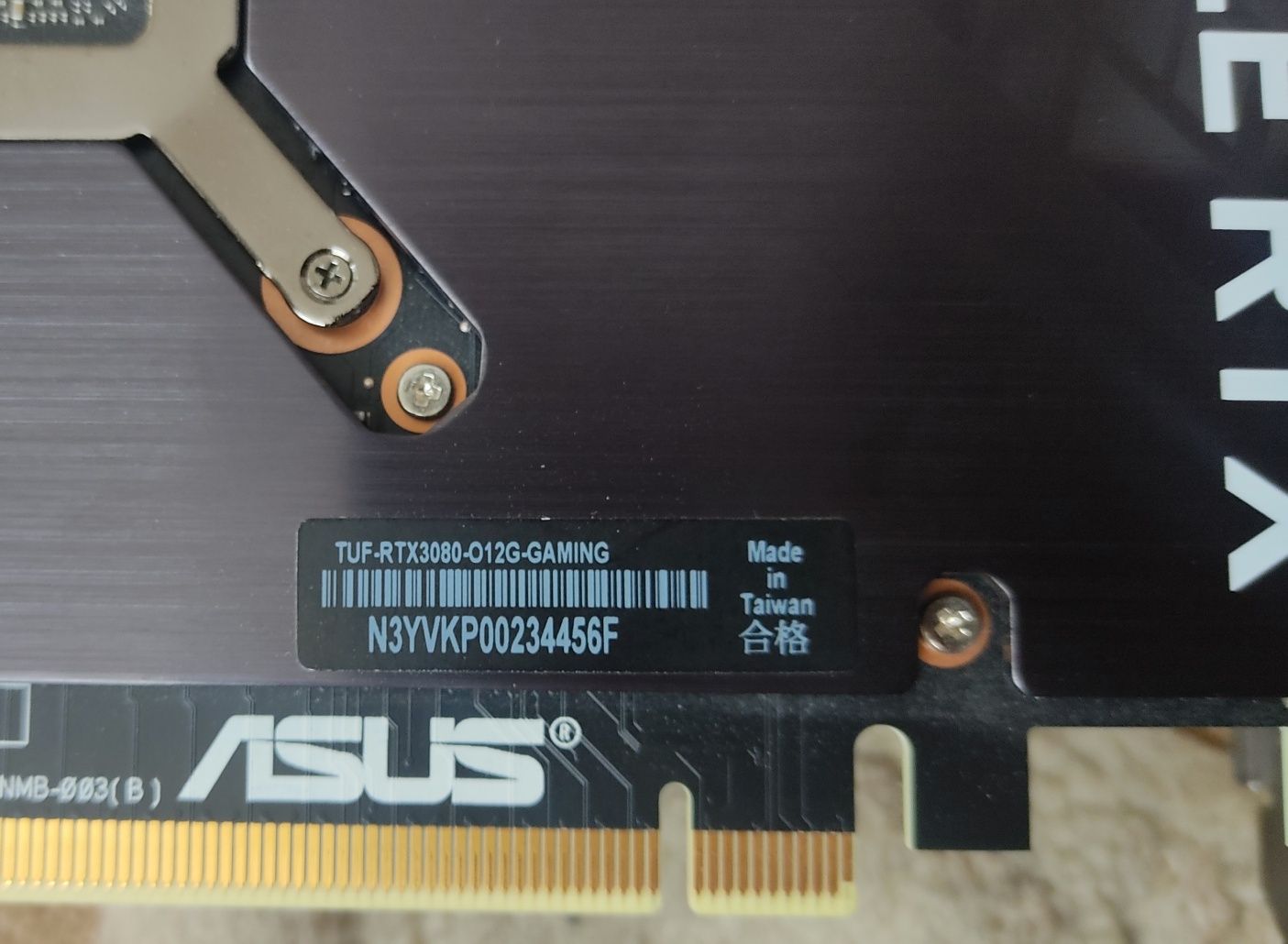 Видеокарта RTX 3080 OC 12Gb ASUS TUF Gaming LHR