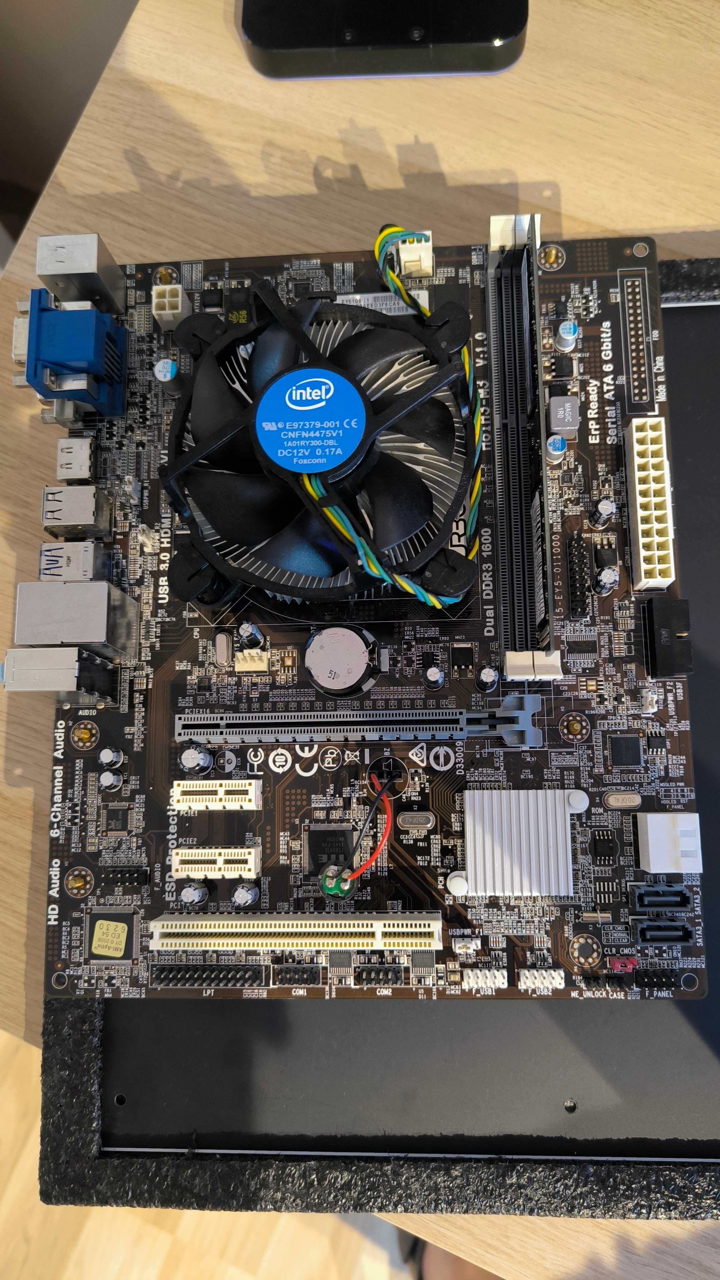 Дънна платка + CPU + RAM