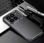 Husa premium Antisoc model Carbon pt. Xiaomi 15 5G / Xiaomi 15 Ultra