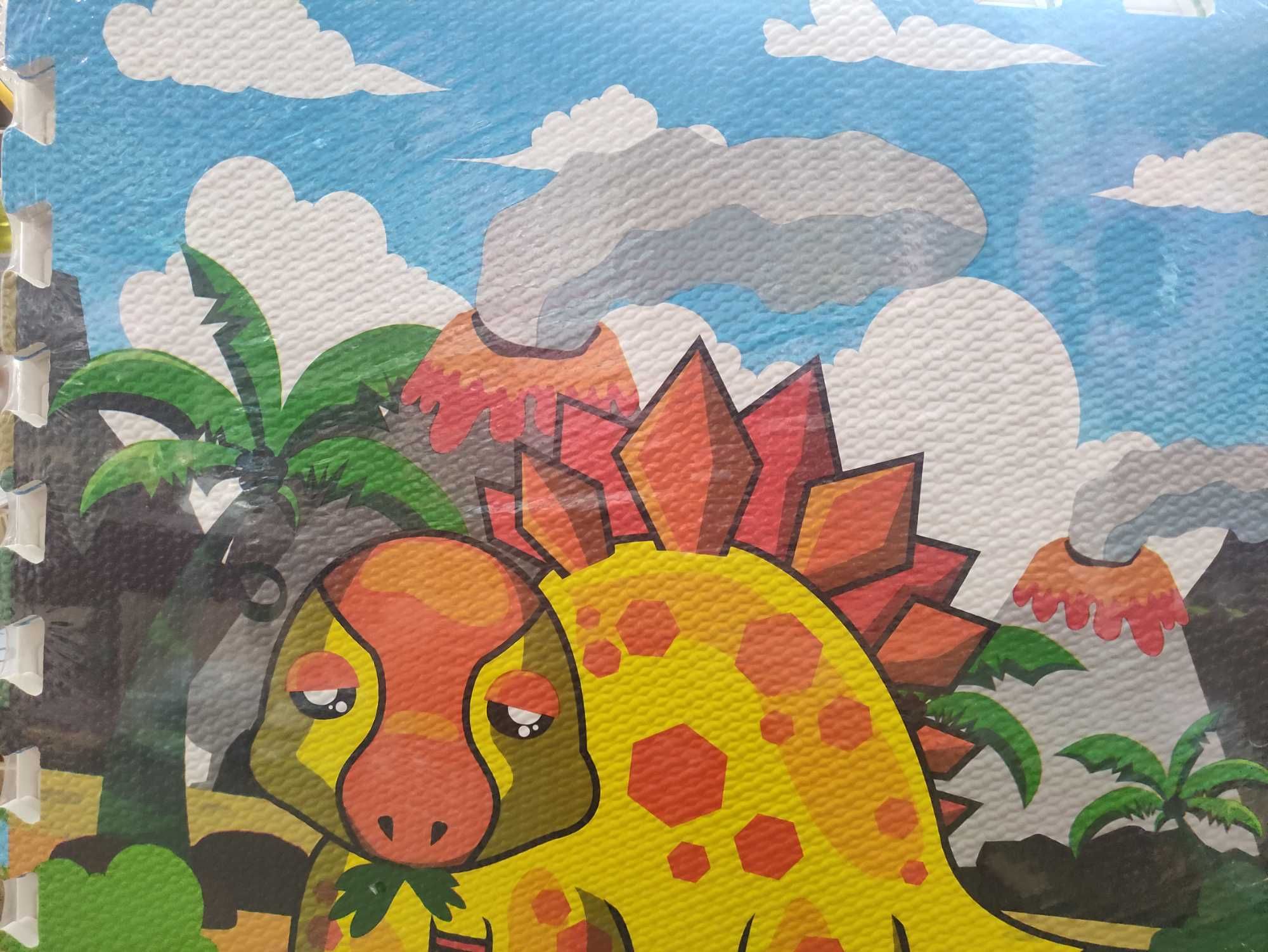 Covor puzzle spuma