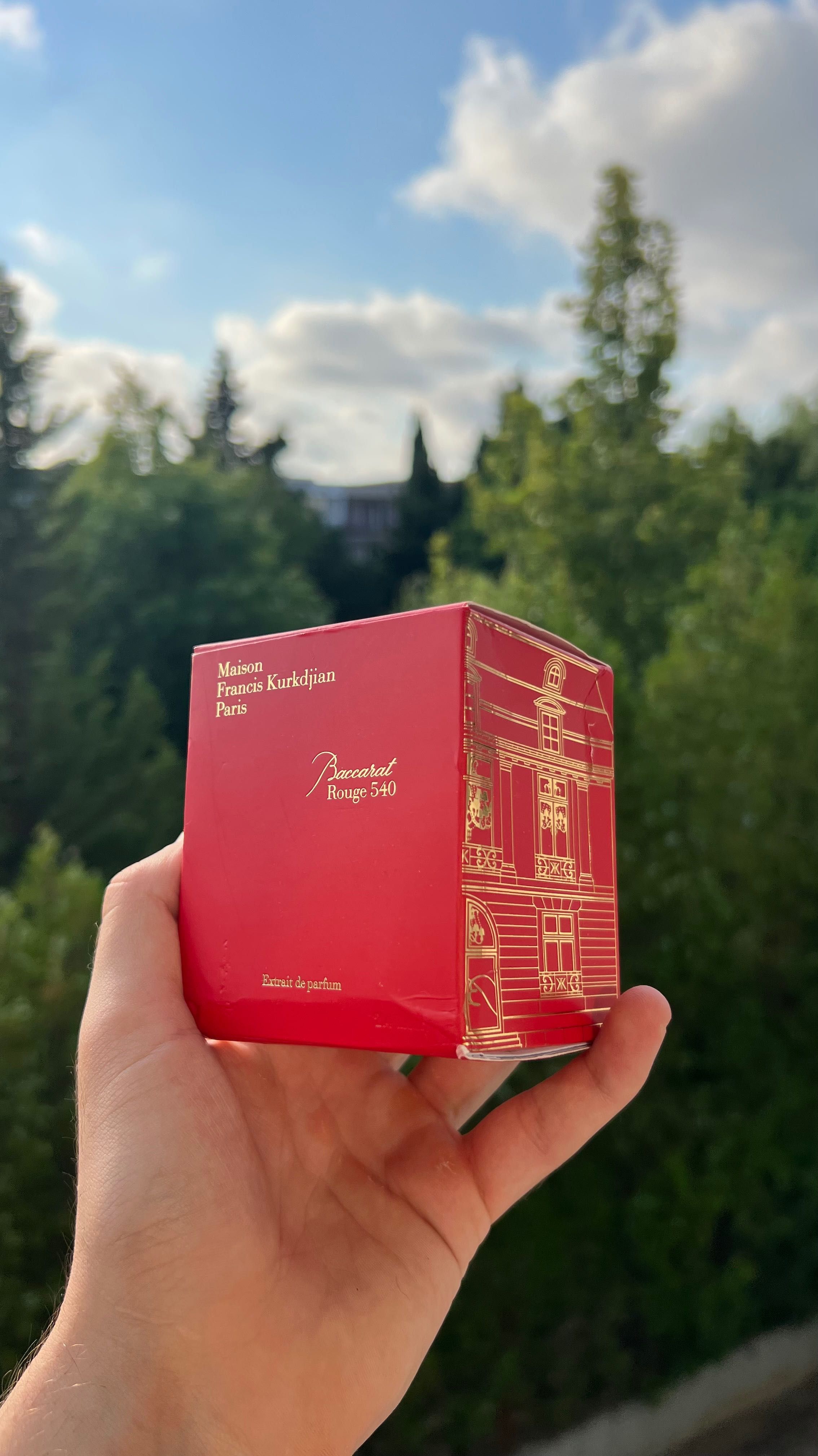Унисекс парфюм Baccarat Rouge 540