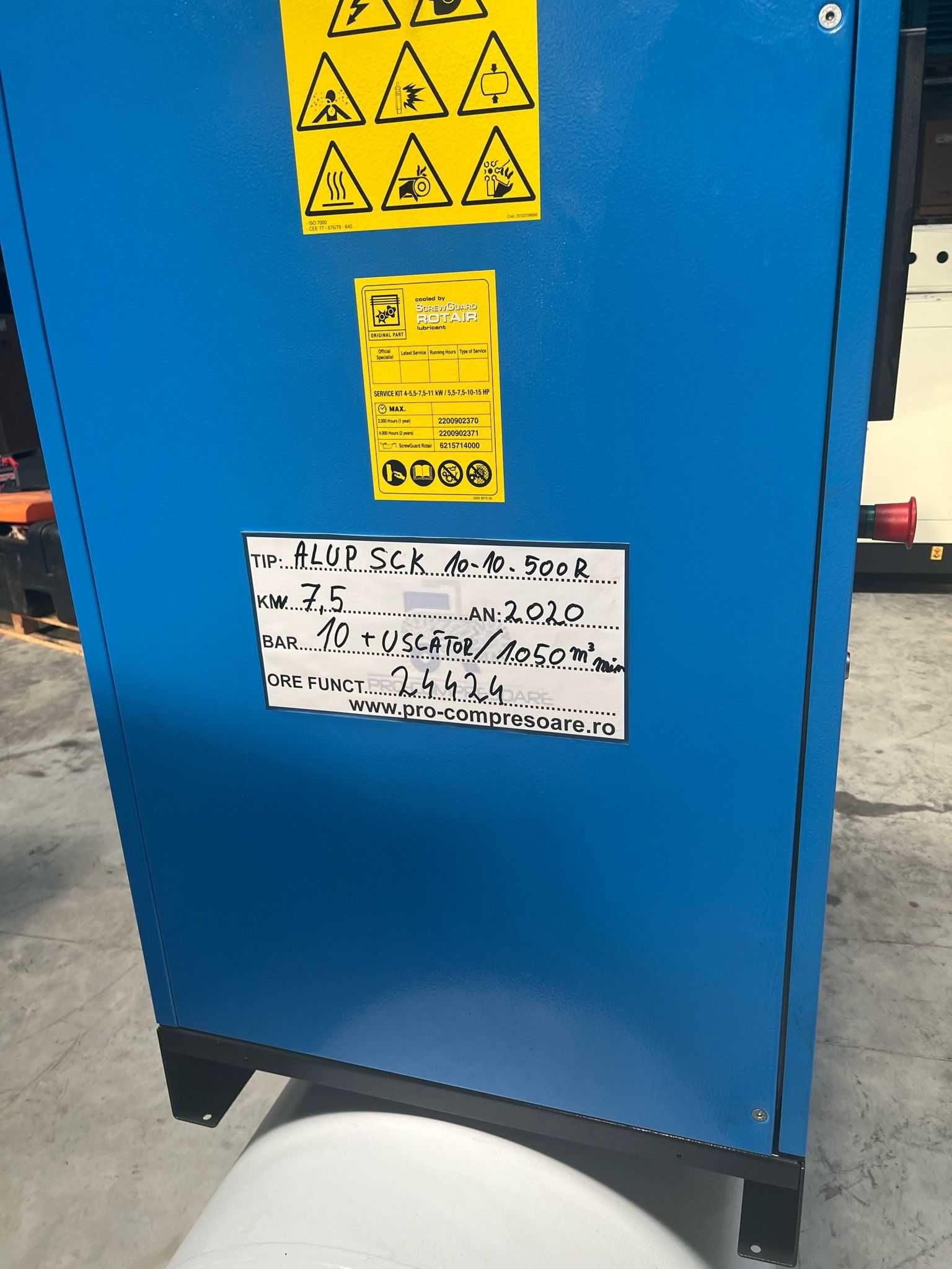 Compresor  Alup  7.5 kw sh