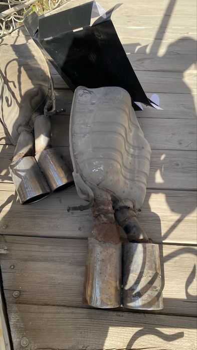 Амг выхлоп банка насадка 211 cls amg