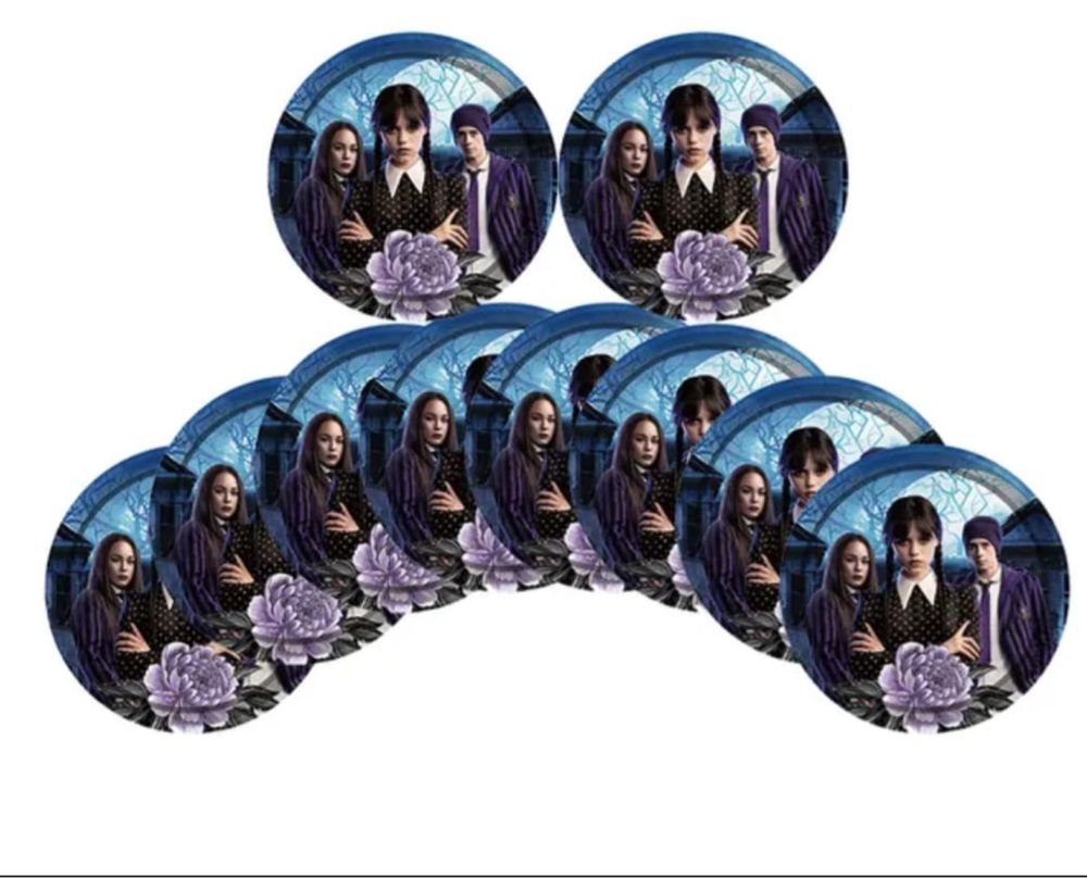 Set complet petrecere Wednesday Familia Addams