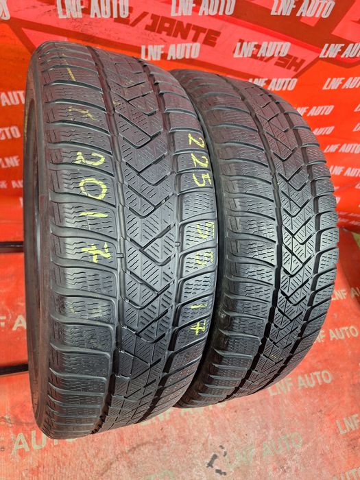Anvelope de IARNA - 225/55/17 - PIRELLI - 5.44 MM - DOT 2017 !