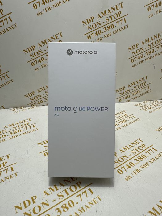 NDP Amanet NON-STOP Calea Vitan Nr. 121 Moto G86 Power Nou (43734)