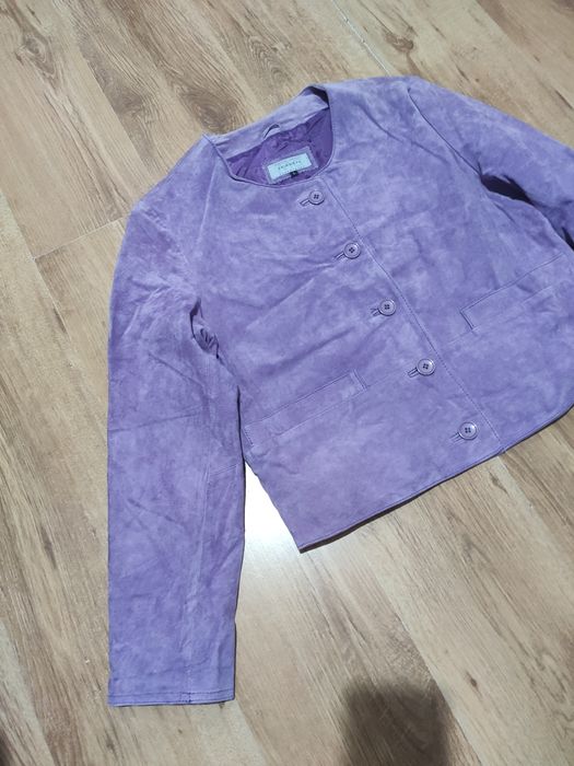 Geaca damă din piele întoarsă Skinwear Copenhagen marimea L