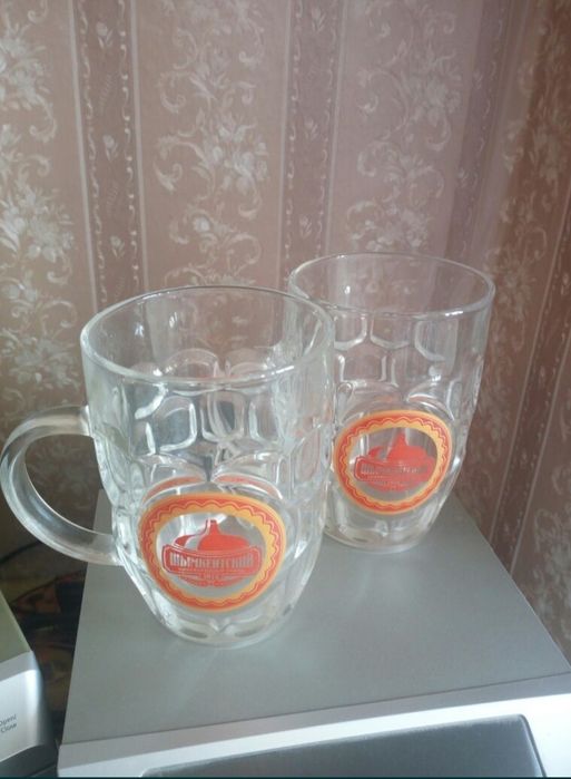 Кружки  пивные 0,5 литра