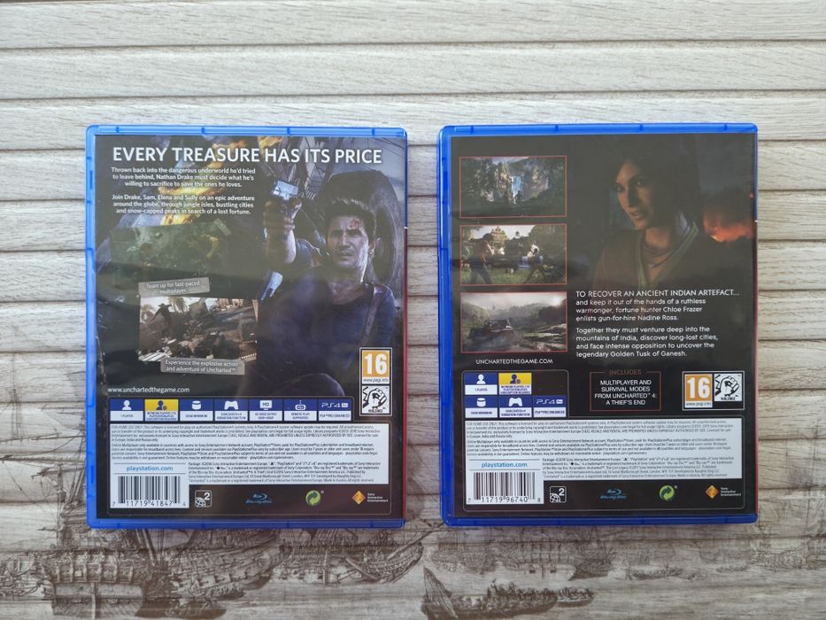 Uncharted 4 si Uncharted The Lost Lagacy