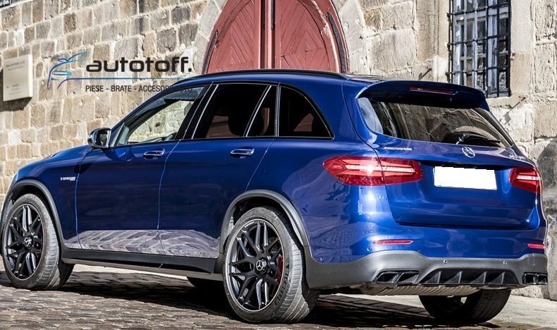 Difuzor bara spate Mercedes GLC X253 SUV (15-19) AMG Black Design