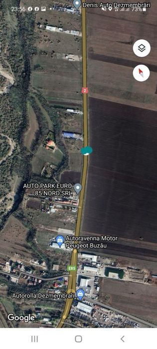 Teren comercial situat pe E85 !