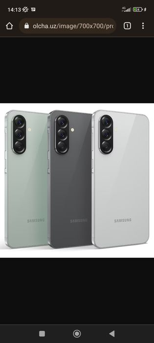 Samsung A 56 xotira 8 128 yangi karobka ochilmagan hali