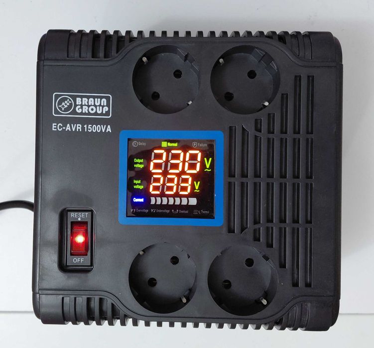 Stabilizator de tensiune Braun Group 1500VA/900W