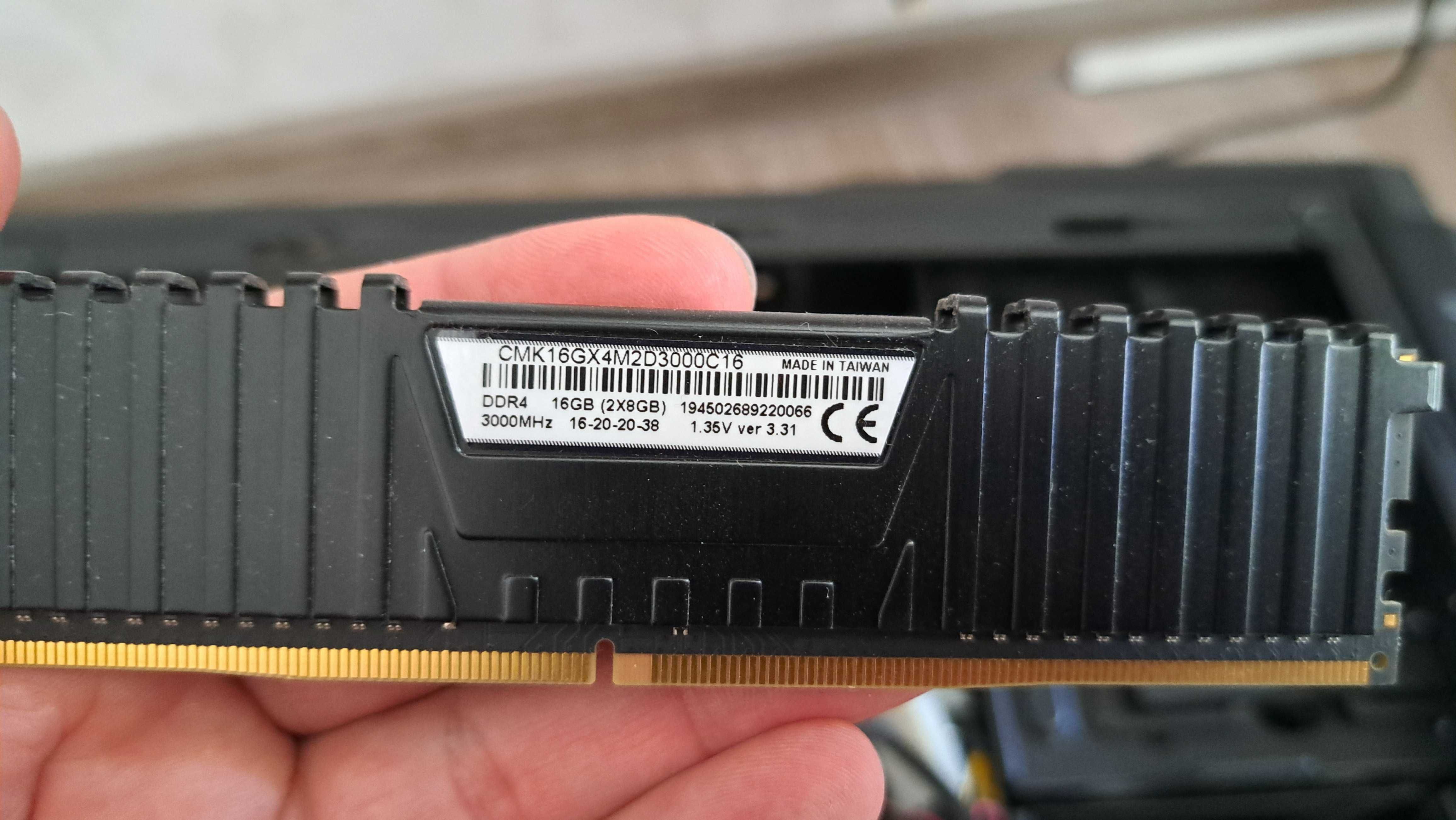 Геймърски компютър AMD Ryzen 5 3600x, X570UD, 2x8GB RAM, NVIDIA 1050ti