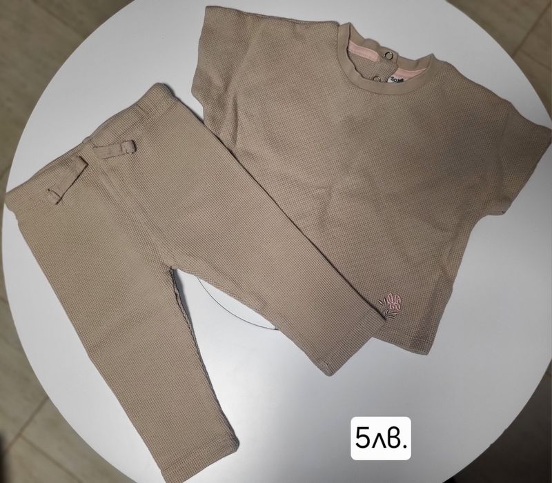 Дрехи за момиче 9-12м.