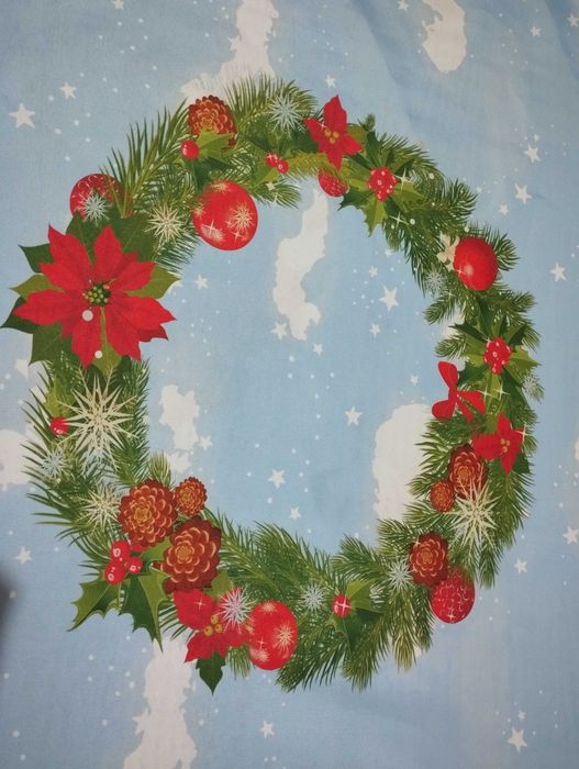 Скатерть новогодняя