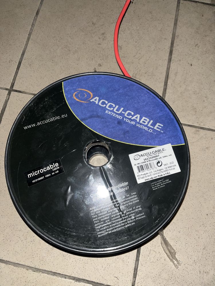 Продам кабель микрофонный AC-MC/100R-RED
