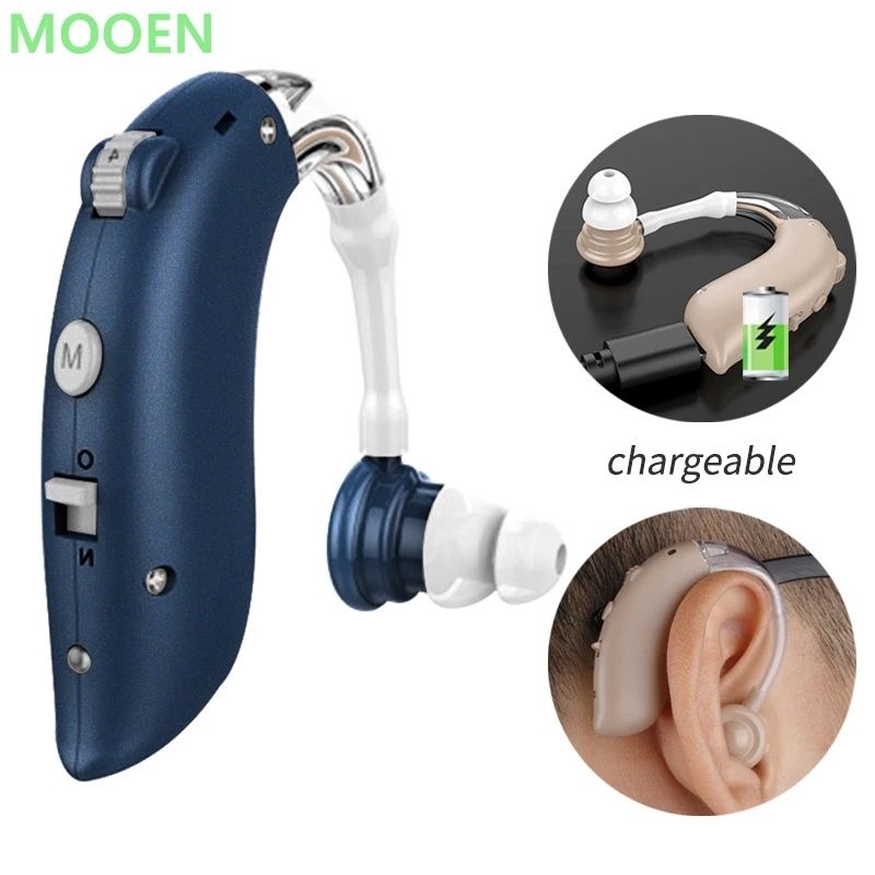 Новый перезаряжаемый слуховой аппарат с Bluetooth