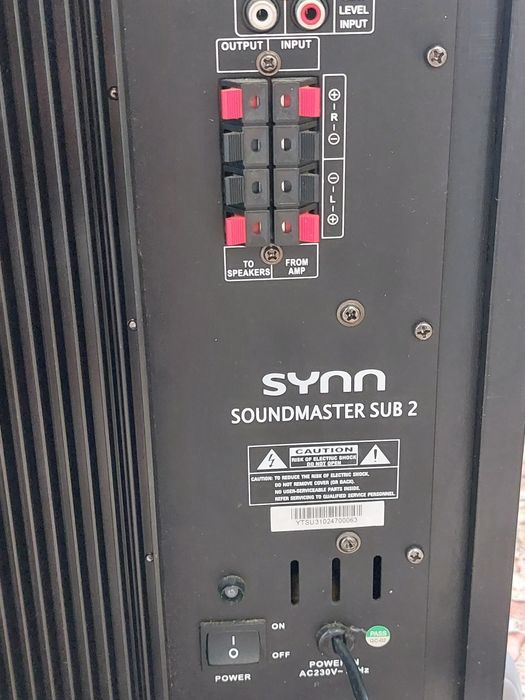 Subwoofer activ DEFECT Synn Soundmaster SUB 2, 100W RMS