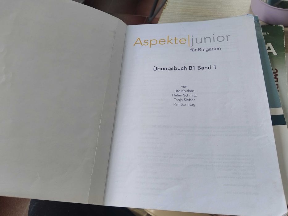 Aspekte junior für Bulgarien – Übungsbuch B1 Band 1