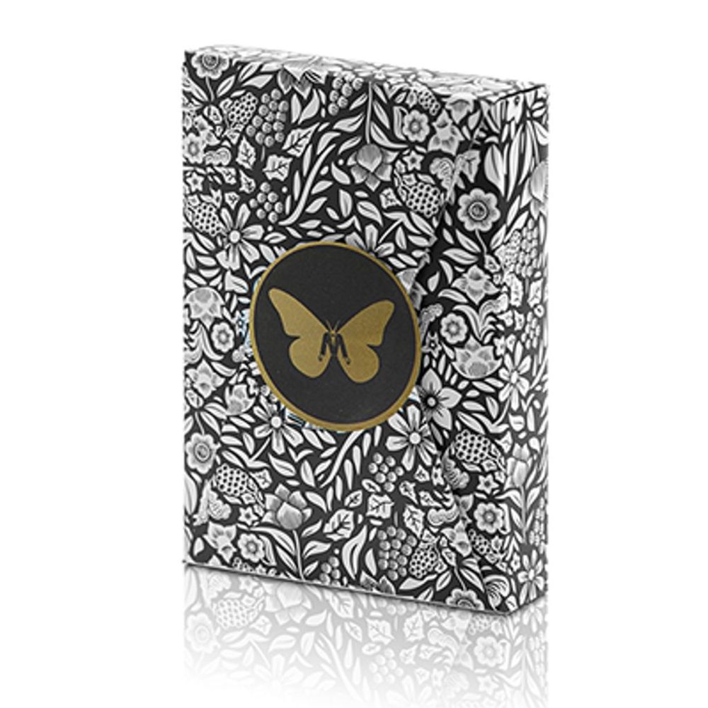 Carti de joc Limited Edition Butterfly Gold/Silver