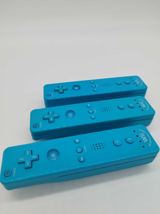 Оригинален Nintendo Wii U Remote Plus - Blue/ ОТЛИЧНО състояние!