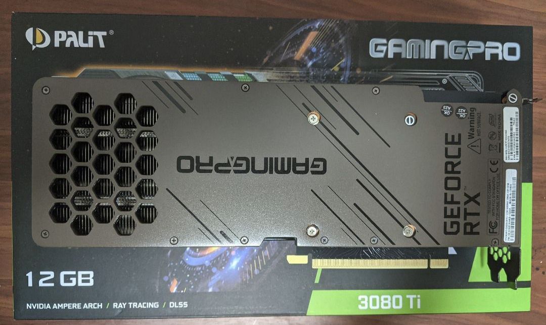 Продам Видеокарту RTX3080ti 12GB